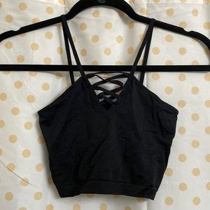 Aveto Longline Bralette Crop Top